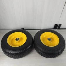 16x6.50-8 Tubeless Lawn Mower Front Tire and Wheel Replacement for John Deere 