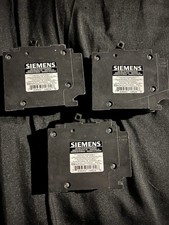 Siemens Q1515 Circuit Breaker 15 Amp Single Pole 120/240 V Lot Of 3 New
