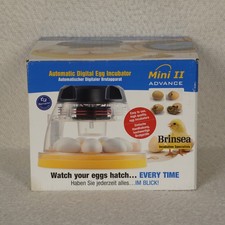Brinsea Mini II Advance Automatic Digital Egg Incubator 7 Egg Duck Chicken AB16C