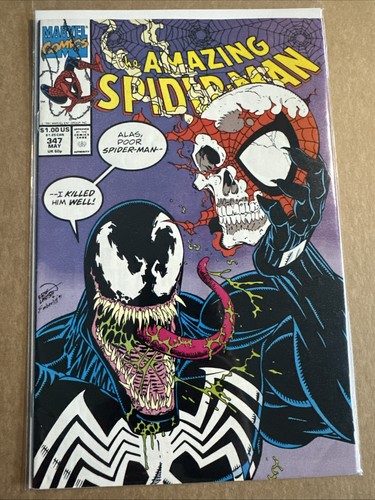 Amazing Spider-Man #347 Marvel Comics Venom Larsen
