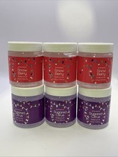  6 Groovi Beauty Sugared Citrus , Snow Berry .