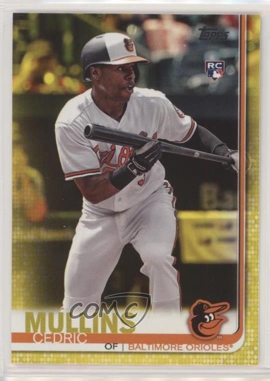 2019 Topps Walgreens Yellow Cedric Mullins #318 1e7