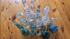 Vintage assorted glass bottles, job lot 20 in total.
