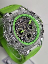 Invicta Racing Vaulthan Men s Watch - 44mm, Fluorescent Green, Clear 69688