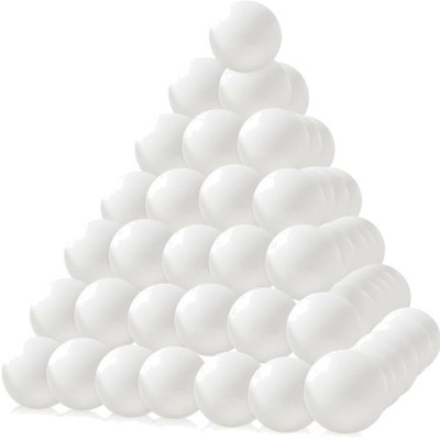 Weiße Tischtennisbälle 50er Packung Kunststoff Ping Pong Bälle Kinder Spielplatz