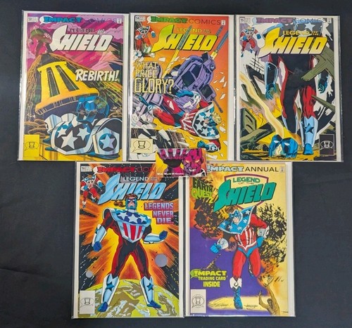 Legend of the Shield #1-16 Complete Set + Annual Impact/DC Comic - Picture 5 of 5