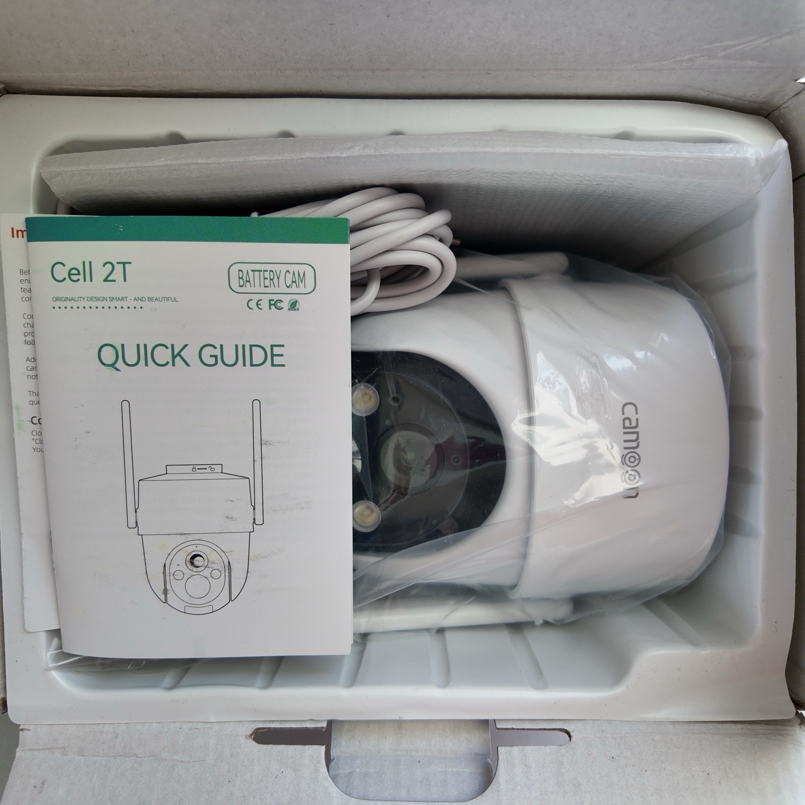 4G LTE Solar Security Camera Outdoor, 2K Night Vision, 360° View PIR,2-Way Audio