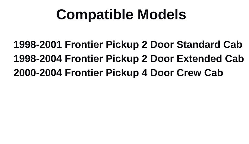 Fits 1998-2004 Nissan Frontier Pickup Sliding Rear Window Glass Back Slider Foto 4 de 4