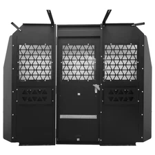 Van Safety Partition, Bulkhead/Divider for Ford Econoline 1996-2014,Lock Latch