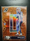 2024 Panini Zenith Drake Maye Rookie A To Z Orange Prizm RC #4