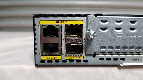 Cisco ISR4331/K9 V05 Integrated Service Router UNIT ONLY - Afbeelding 6 van 16