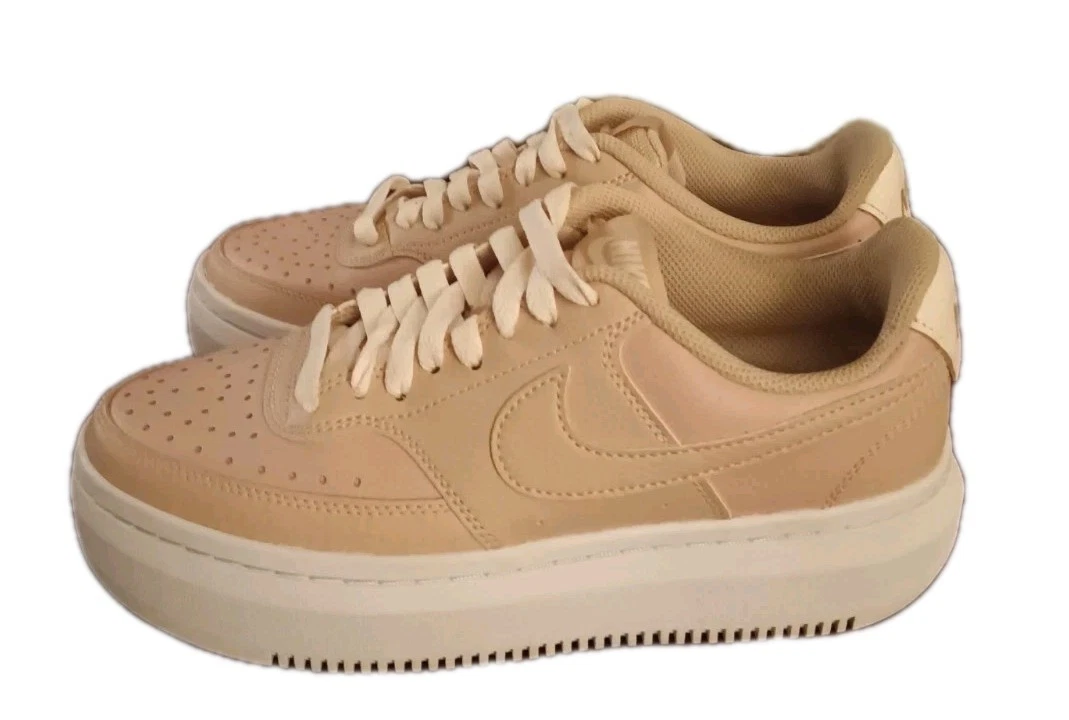 Scarpa Tennis Ragazza Nike Donna Taglia 7.5 Court Vision Alta Rosa Nuova Teen