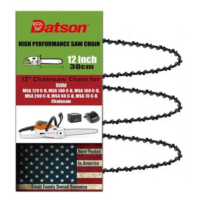 3PCS 12'' Chainsaw Chain FOR Stihl MSA120 C-B,MSA140 C-B,MSA 160 C-B