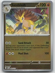 Sandslash 069/132 Mega Evolution Reverse Holo Common