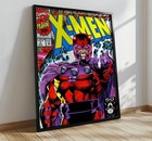 X-Men Magneto Comic Poster, Wall Art