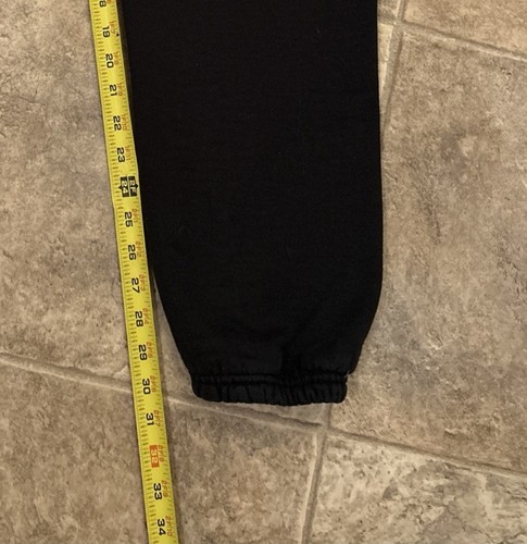 Vintage Champion Black Big Logo Reverse Weave SweatPants M SOUTH BEACH 90s Y2K - Picture 9 of 9