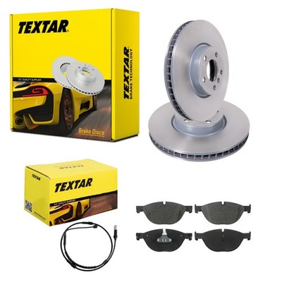 TEXTAR BREMSSCHEIBEN 348mm +BELÄGE VORNE passend für BMW 5er F10 F11 6er F12 F13