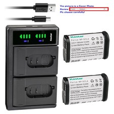 Kastar Battery LTD2 USB Charger for Leica S, Q2, SL2, SL2-S, SL3, Typ 601 Camera