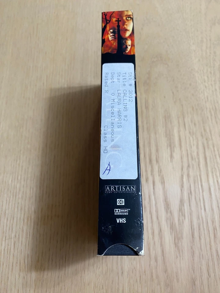 The Calling VHS 2001 Horror Laura Harris Nick Brimble Horror Cult Movie Film - Image 2 of 4
