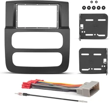 NuIth Double Din Radio Stereo Dash Kit with Harness & Antenna Adapter... 