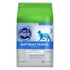 Cat's Pride New Antibacterial Cat Litter: Destroys 99.9 of Odor-Causing Bact...