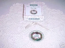 Longaberger 1996 Merry Christmas Tie On