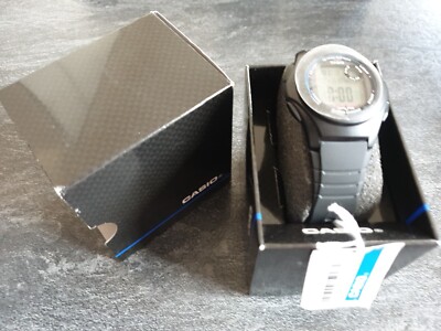 Casio Armbanduhr Alarm Quartz * F-200W-1AEG Unisex Schwarz unbenutzt Neu 