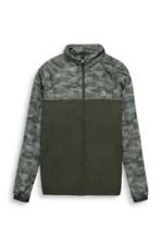 Leichte Nylonjacke mit variabler Kapuze von EDC, Khaki Grün, Gr. M, UVP: 69,99€