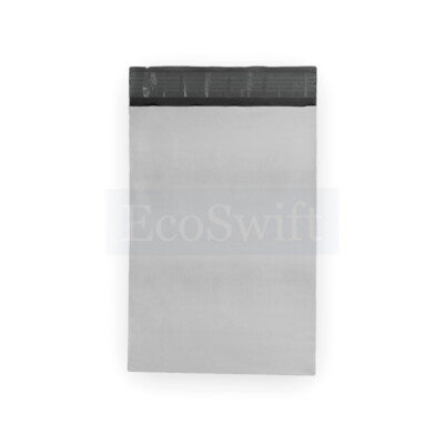Small Mailers 20 EcoSwift 7.5 X 10.5 White Small Poly Mailer Size #2 Self Sealing Envelopes Plastic Shipping Mailing Bags 7.5x10.5 1.7 Mil Lipsense Shipping Bags