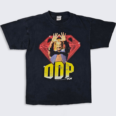 DDP Diamond Dallas Page Vintage 90s WCW Wrestling T-Shirt - Black Color Tee