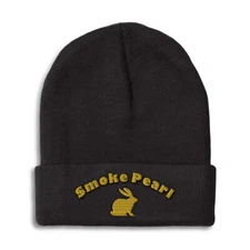 Beanies for Men Smoke Pearl Winter Hats for Women Acrylic Skull Cap 1 Size