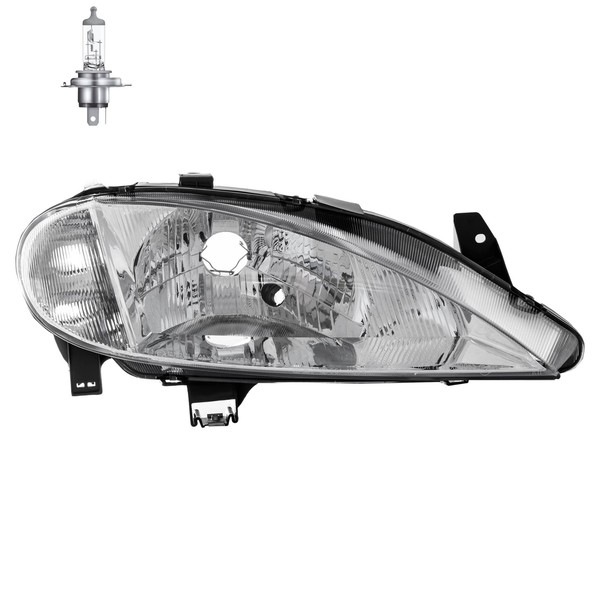Scheinwerfer Rechts Halogen H4 FüR Renault Megane I Inklusive Lampen-image