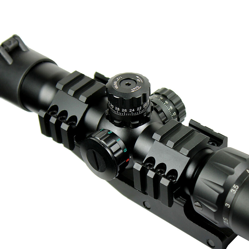 West Lake Tactical 1.5-4X30 Tactical Rifle Scope with Tri