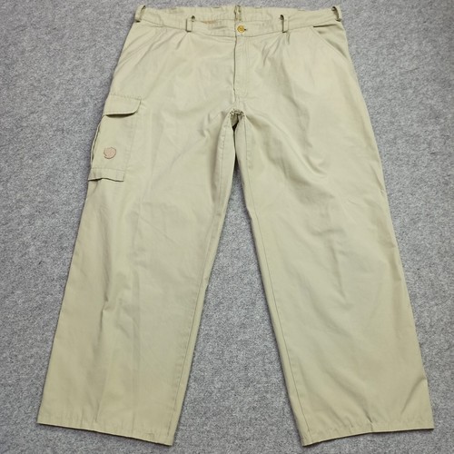 Fjallraven, Vintage Fjallraven Mens Cargo Capri Pants EU-54 W37 L26 Trekking Hiking Trousers