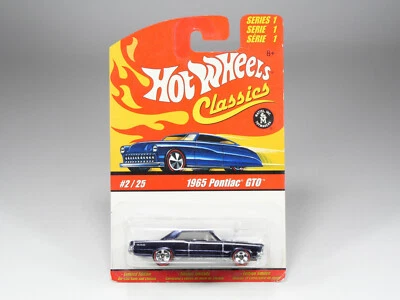 HOT WHEELS - Classics Series 1 - 2 - 1965 Pontiac GTO - Purple - MOC - Photo 1/4