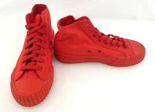 PF Flyers Shoes Center Reissue Hi Red Sneakers Womens 6 Boys 4.5