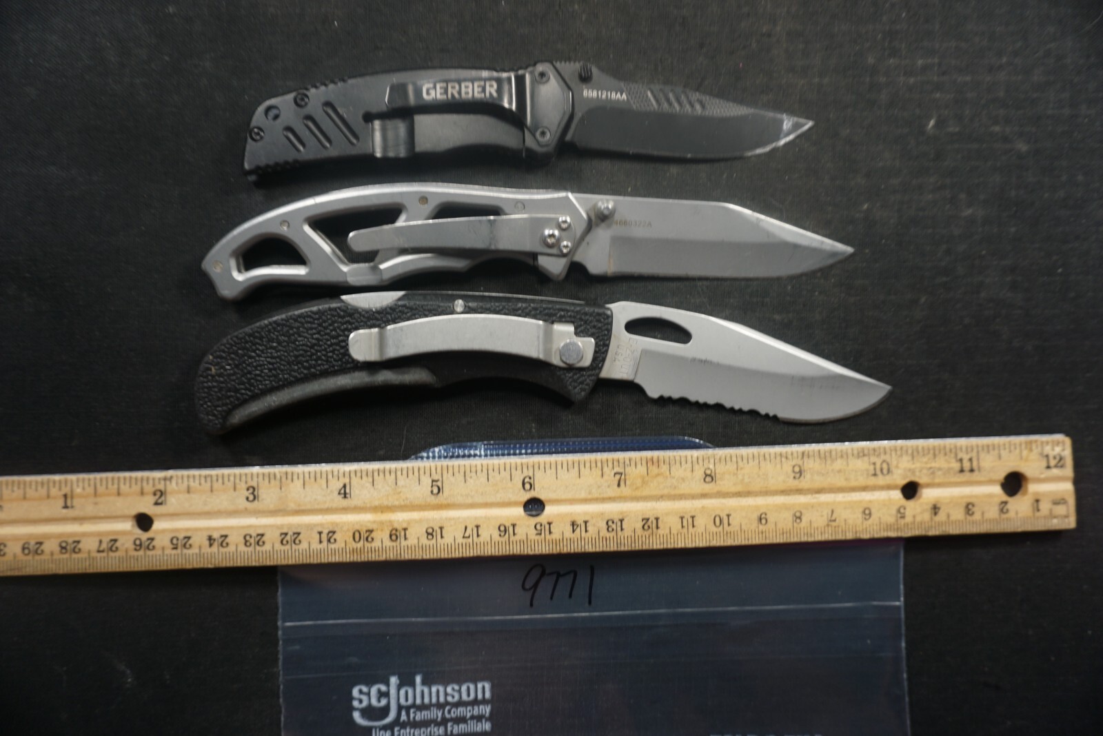 9771 Three Gerber pocket knives eBay