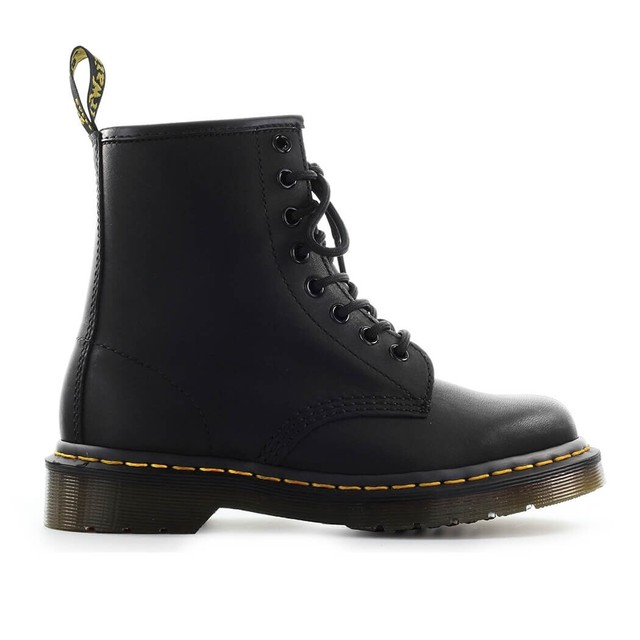 dr martens black greasy