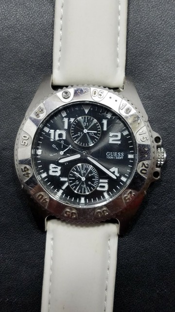 guess g steel watch