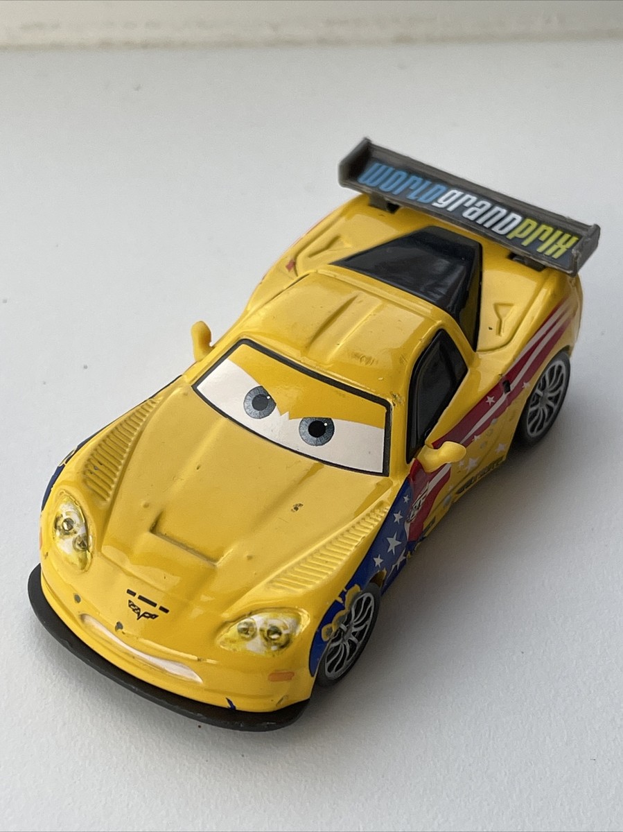 ギ*モ様 CARS3 JEFF GORVETTE カーズ ミニカー Disney/Pixar Cars 3 Jeff Gorvette & King Die-Cast Vehicles