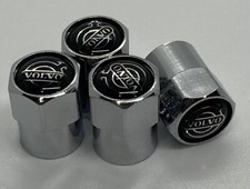 Volvo XC40 XC60 XC70 XC90 V60 S60 S40 C70 Aluminum Valve Cap SILVER Wheel Tyre