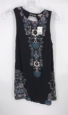 Ecote Urban Outfitters Womens Halter Dress Size Small Black Open Back NWT