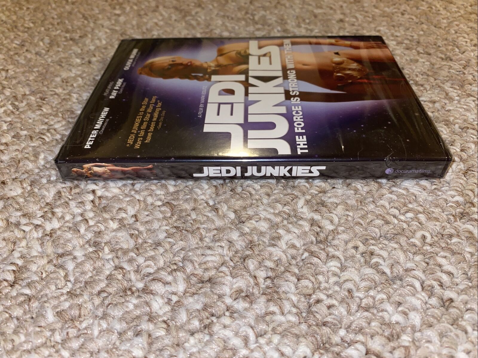 Jedi Junkies (DVD, 2013) Star Wars Fan Documentary, Ray Park, Olivia Munn  767685283974