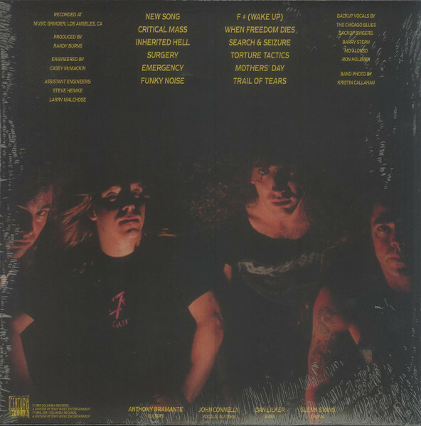 Nuclear Assault ‎- Handle With Care LP COLORED Vinyl Album