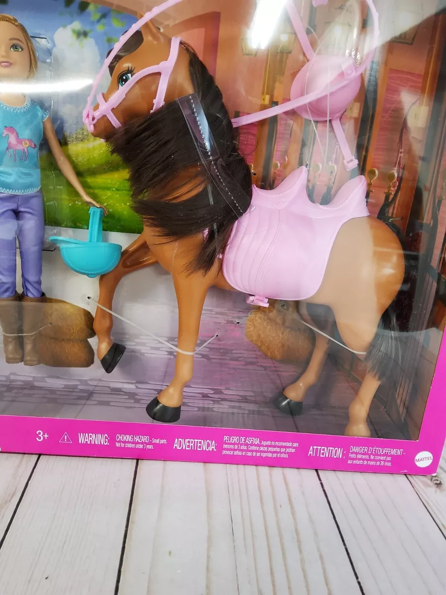 Barbie sisters 2024 horse adventure playset