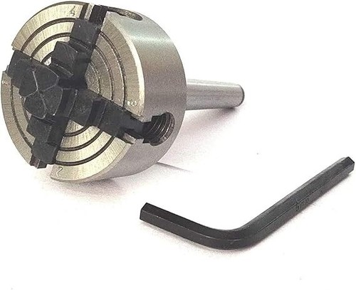 50 mm Mini Drehbankfutter mit MT1 & MT2 Dorn - Bild 12 von 25