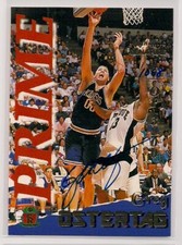 95 GREG OSTERTAG SIGNATURE *PRIME* ROOKIE AUTO AUTOGRAPH KANSAS JAYHAWKS #d/3000