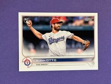2022 Topps Series 2 Glenn Otto Rookie #437 Texas Rangers RC (D)