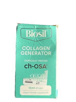 2 pack ch-OSA BioSil  Advanced Collagen Generator, 0.5 fl oz (15 ml),  Exp 08/26