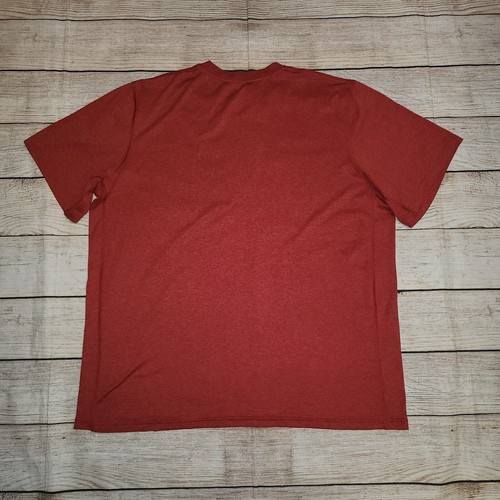 Nike Shirt Mens XL Dri-Fit Fitness Gym Workout T-shirt Athletic Crewneck Red - Picture 15 of 24